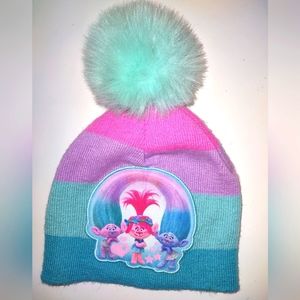 Girls Trolls winter hat